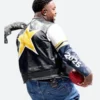 Super Bowl LIX Mustard Real Leather Jacket