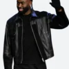 The Tonight Show Jaylen Brown Leather Jacket Full Image