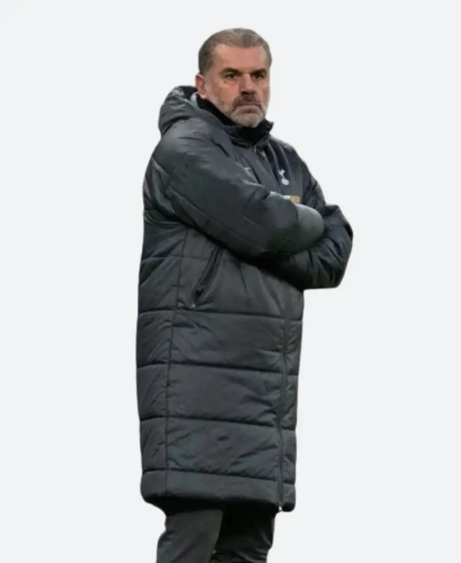 Tottenham VS Leicester City Ange Postecoglou Coat