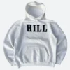 Vintage 90s Russell Athletic Hill White Pullover Hoodie