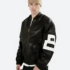 8 Ball Pool Leather Jacket Arm SIde Image