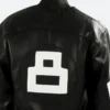 8 Ball Pool Leather Jacket Back Zoom Image