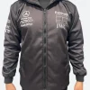APX GP F1 Brad Pitt Black Hoodie Front Image