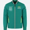 Aston Martin F1 2025 Team Bomber Jacket