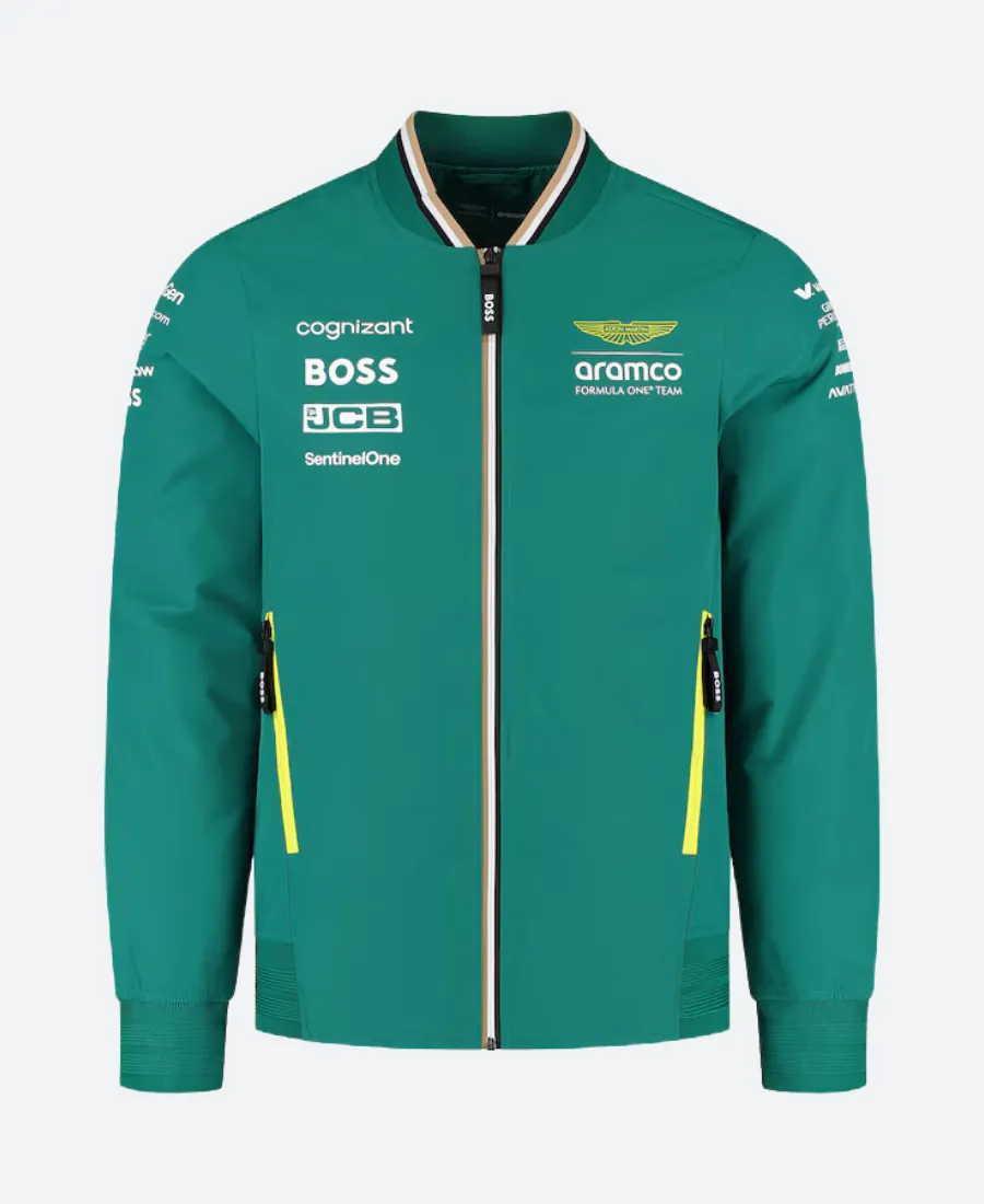 Aston Martin F1 2025 Team Bomber Jacket