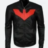 Batman Beyond Terry Mcginnis Leather Jacket Front Image