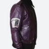 Batman Joker Goon Leather JacketSide Image