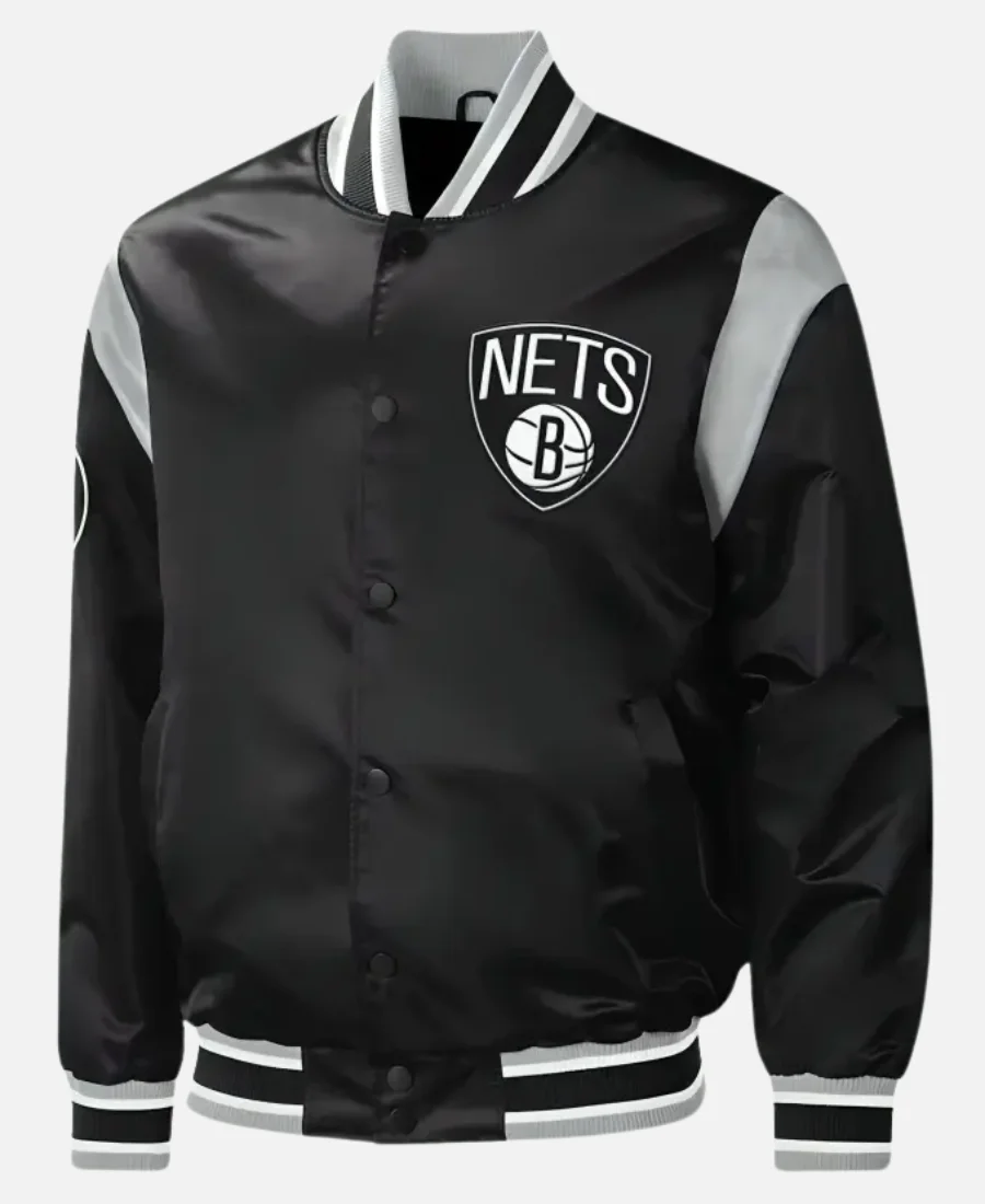 Brooklyn Nets Division Letterman Varsity jacket