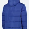 Buffalo Bills Hooded Puffer Jacket Back Image