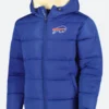 Buffalo Bills Hooded Puffer Jacket Front Image