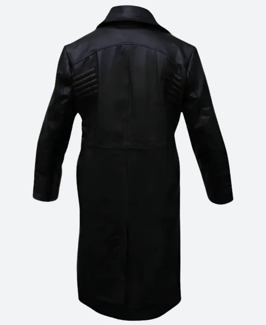 Carlito’s Way Carlito Brigante Trench Leather Coat Back Image