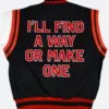 Clark Atlanta University Varsity Jacket Back Image