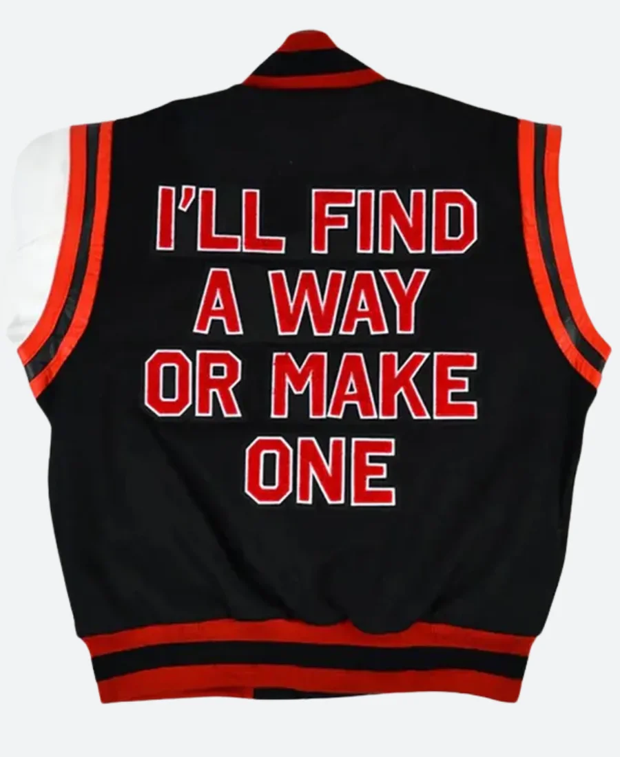 Clark Atlanta University Varsity Jacket Back Image