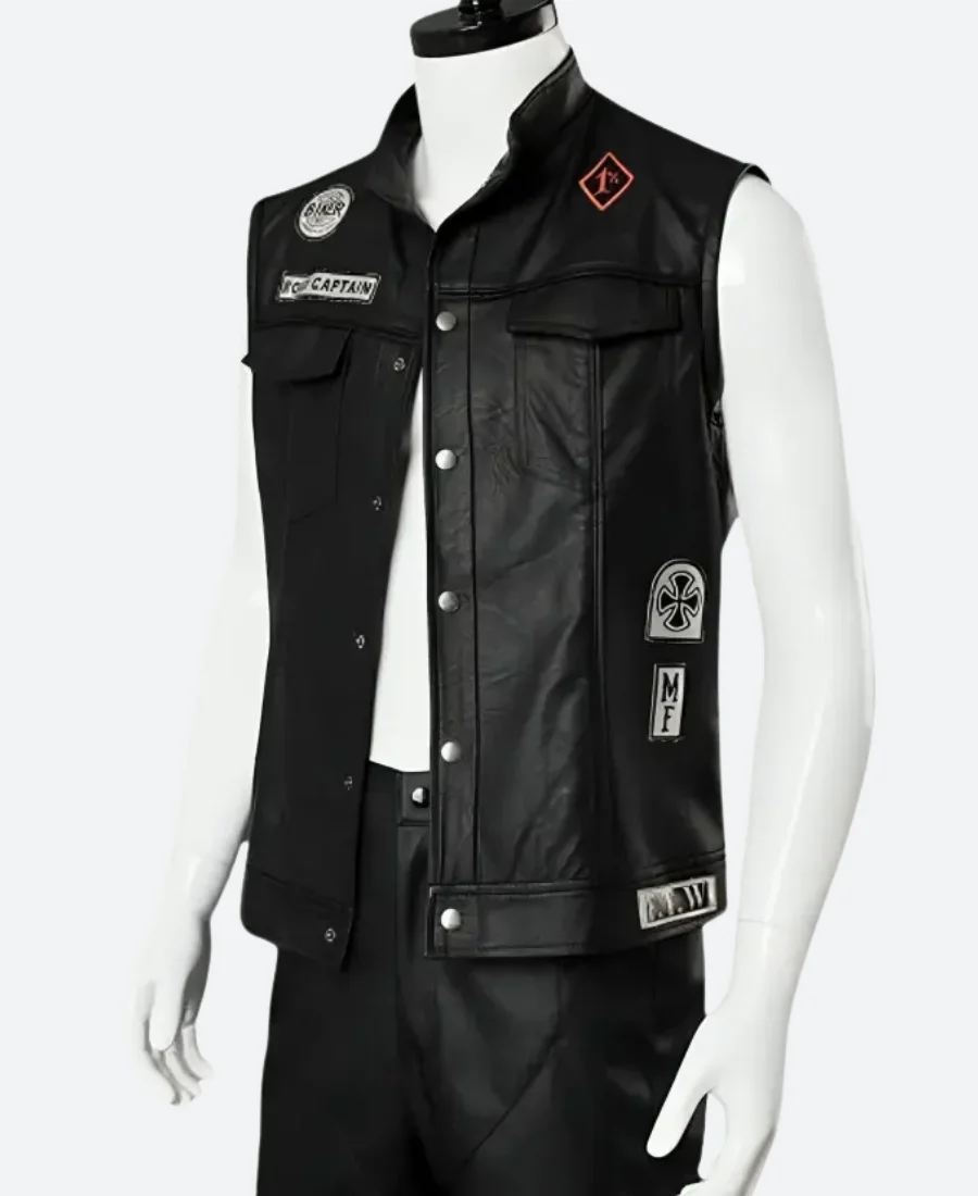 Days Gone Deacon St. John Leather VestFront Image