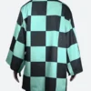 Demon Slayer Tanjiros Haori Coat Back Image