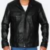 Elvis Presley 2022 Elvis Leather JacketFront Image