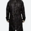 Fallout 4 Elder Maxson Leather Trench Coat Back Image