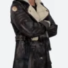 Fallout 4 Elder Maxson Leather Trench Coat Full Image