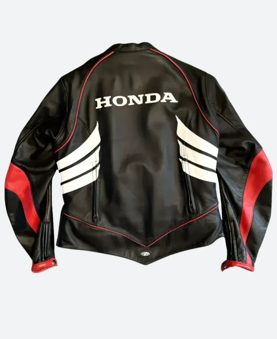 Honda CBR Joe Rocket Leather Jacket Back Image