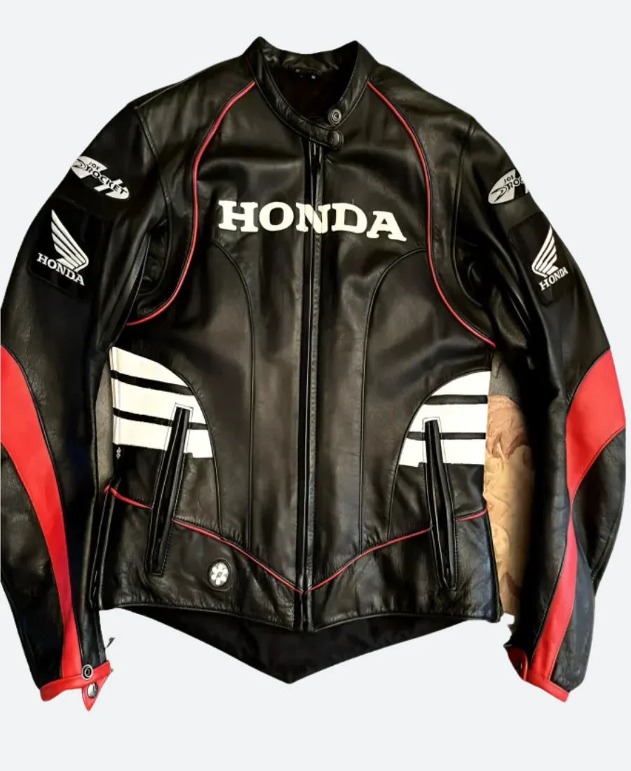 Honda CBR Joe Rocket Leather Jacket Front Image