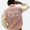 Human Made X I Know Nigo Letterman Varsity Jacket Back Image