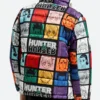 Hunter X Hunter Puffer Jacket Back Image