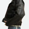 James Dean X Avirex Death Cult Leather Jacket Side Image