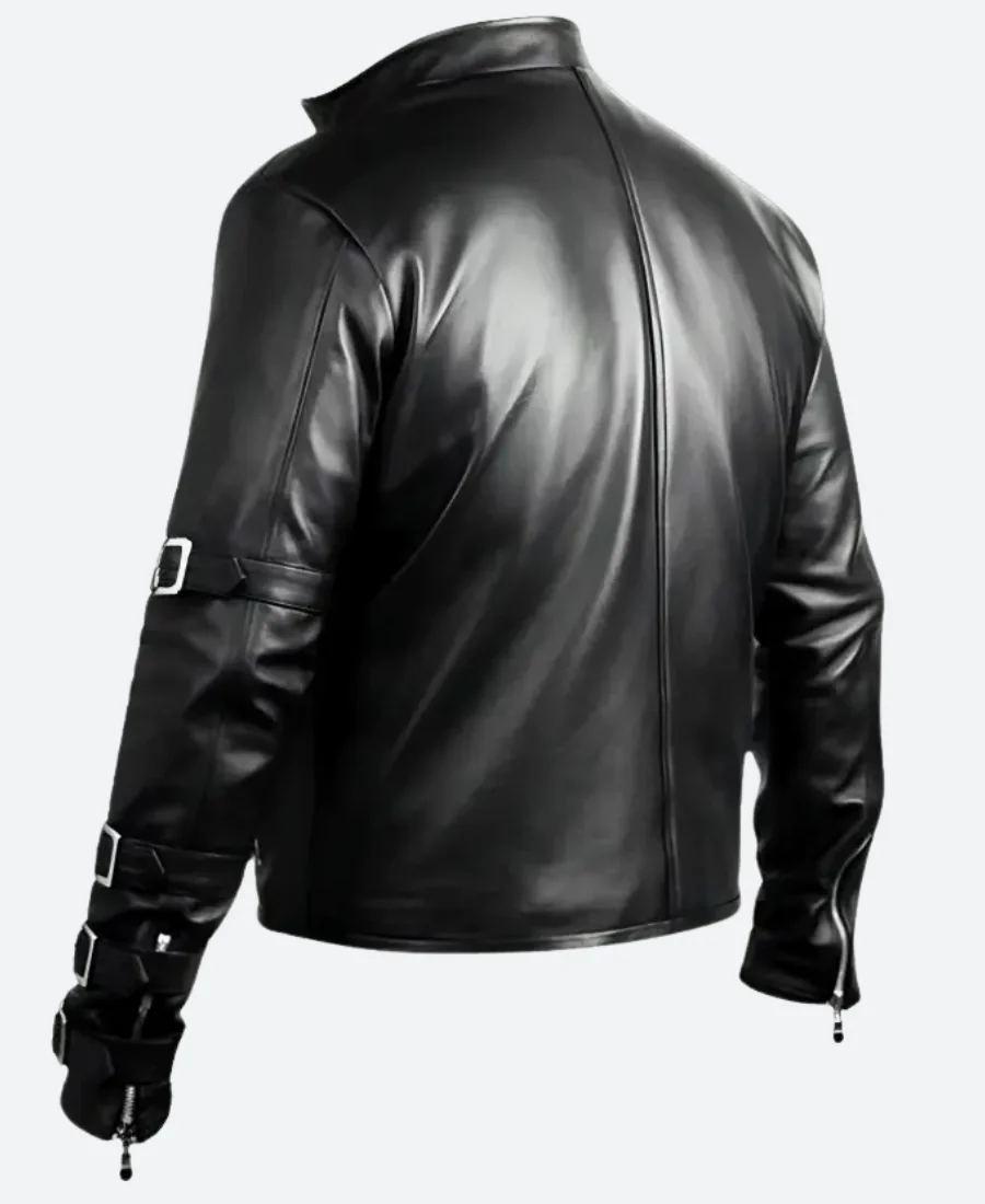 King of Fighters 99 K Dash Leather Jacket Back Image