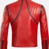 Kobra Kid My Chemical Romance Leather Jacket Back Image