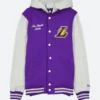 Los Angeles Lakers Throwback Prep Jacket