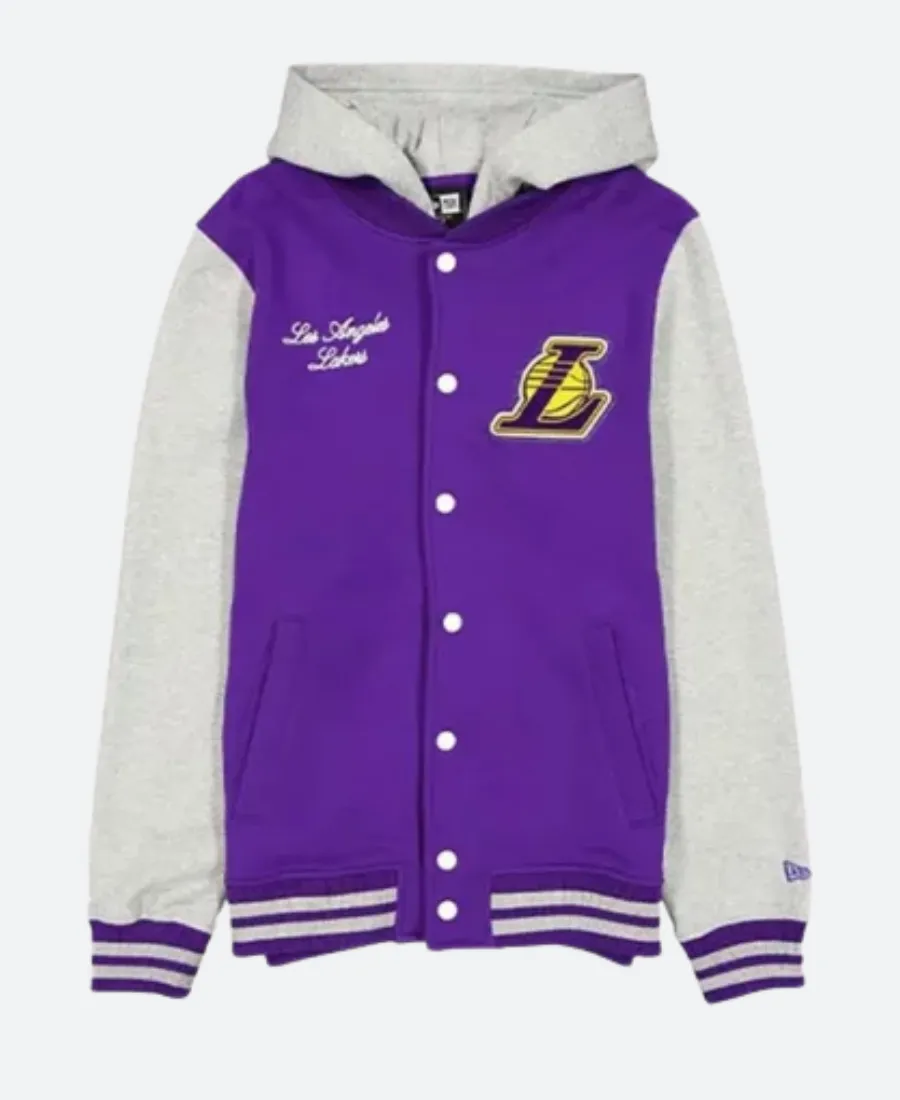 Los Angeles Lakers Throwback Prep Jacket