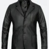 No Time To Die James Bond Leather JacketFront Image