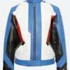 Overwatch Soldier 76 John Jack Morrison Leather Jacket Front Image