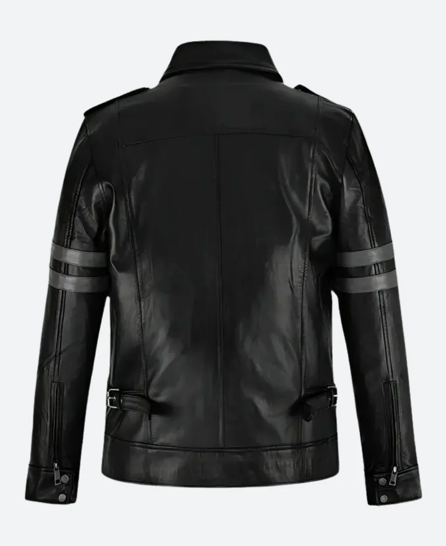 Resident evil leon kennedy’s leather jacket Back Image