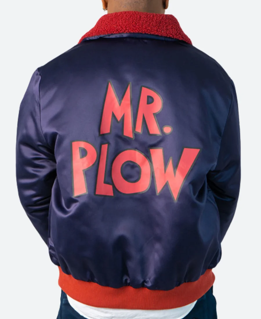 Simpson X Mr. Plow Jacket Back Image