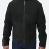 Spectre James Bond Suede Leather Jacket Front Image