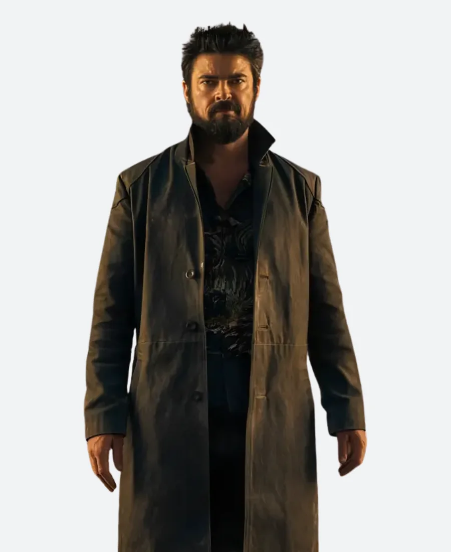 The Boys S04 Billy Butcher Trench Coat Front Image