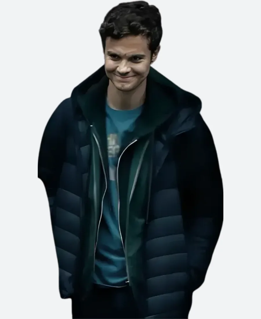 The Boys S04 Hughie Campbell Puffer Jacket Front Image