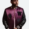 The Weeknd X H&M Varsity Jacket Front Image