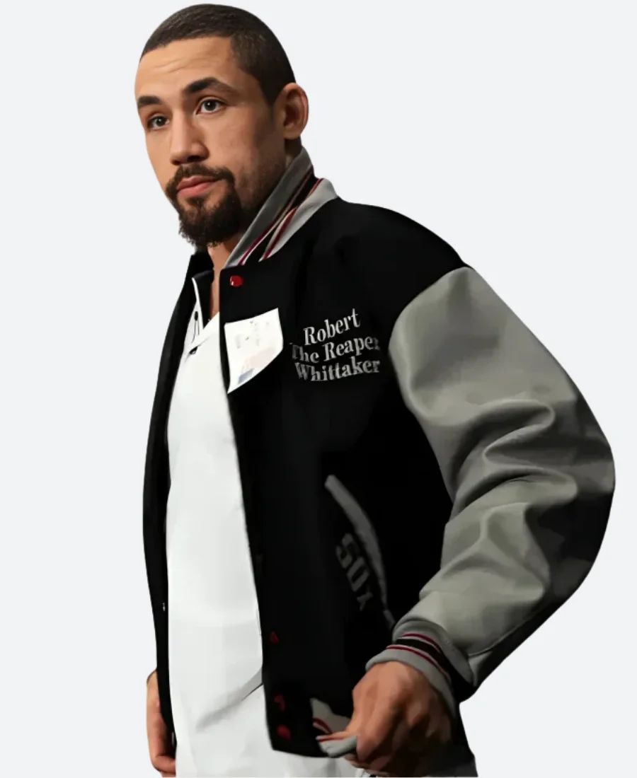 Usada UFC Letterman Varsity Jacket Front Image