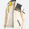 Valorant Phoenix Leather Jacket Side Image