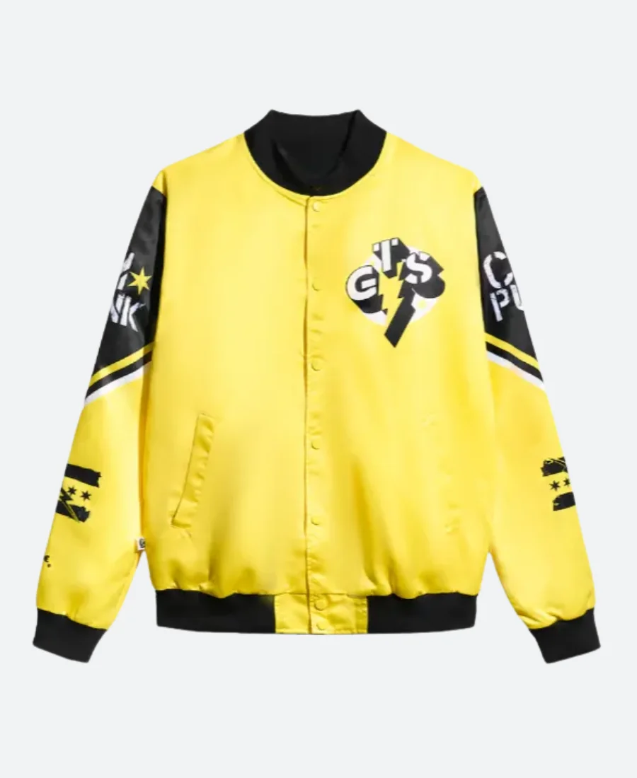 WWE CM Punk Best In The World Bomber Jacket Front Image