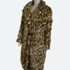 Yellowstone Beth Dutton Cheetah Coat Full Inmage