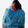 A Minecraft Garett Garrison Denim Jacket back Image