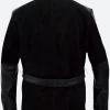 Avengers Age Of Ultron Nick Fury Leather Jacket Back Image