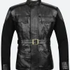 Avengers Age Of Ultron Nick Fury Leather Jacket Front Image