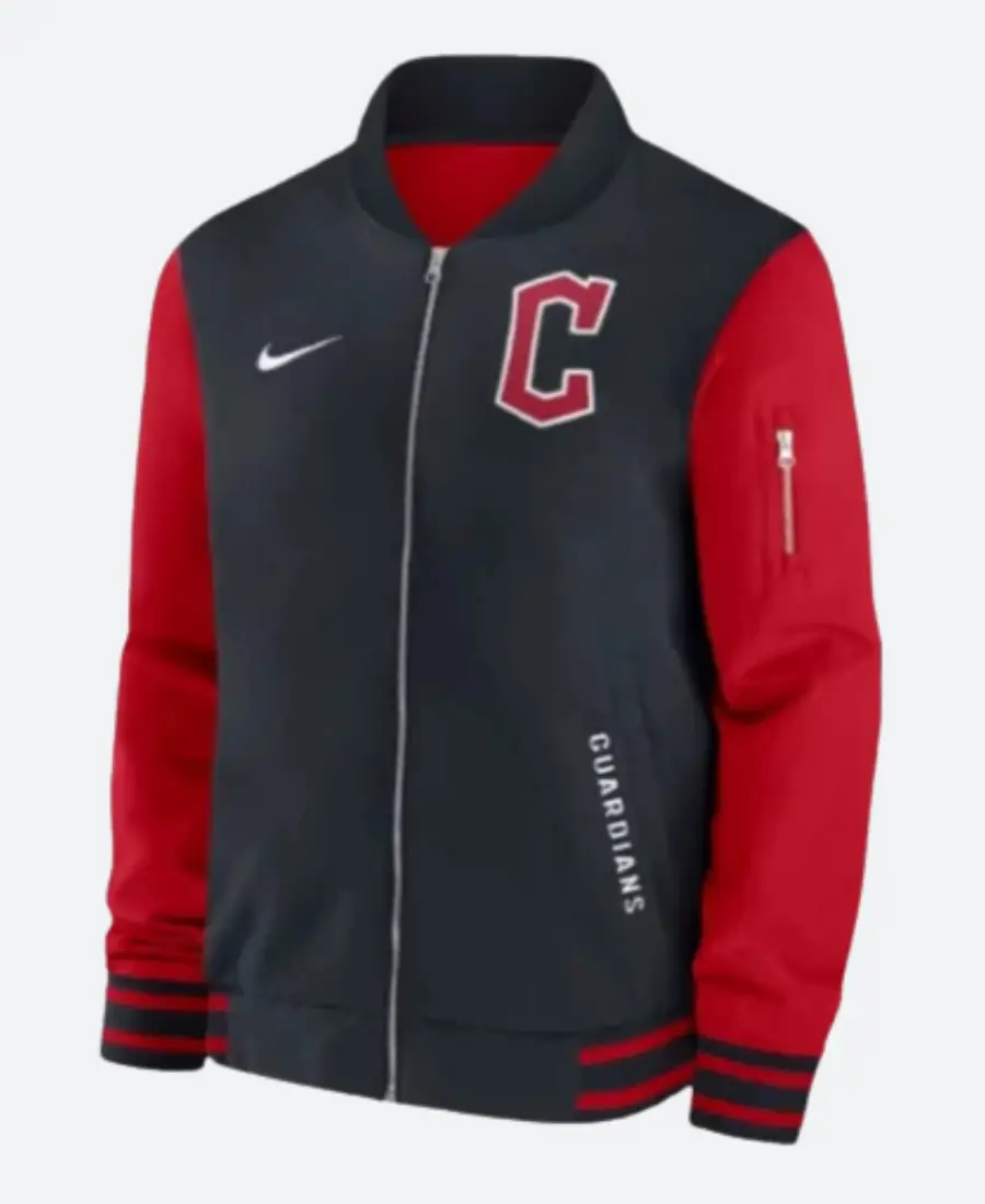 Cleveland Guardians Dugout Bomber Jacket