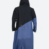 Free Guy Antwan Denim Trench Coat Back Image