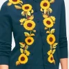 Grosse Pointe Garden Society Marilyn Sunflower Sweatshirt Front Image