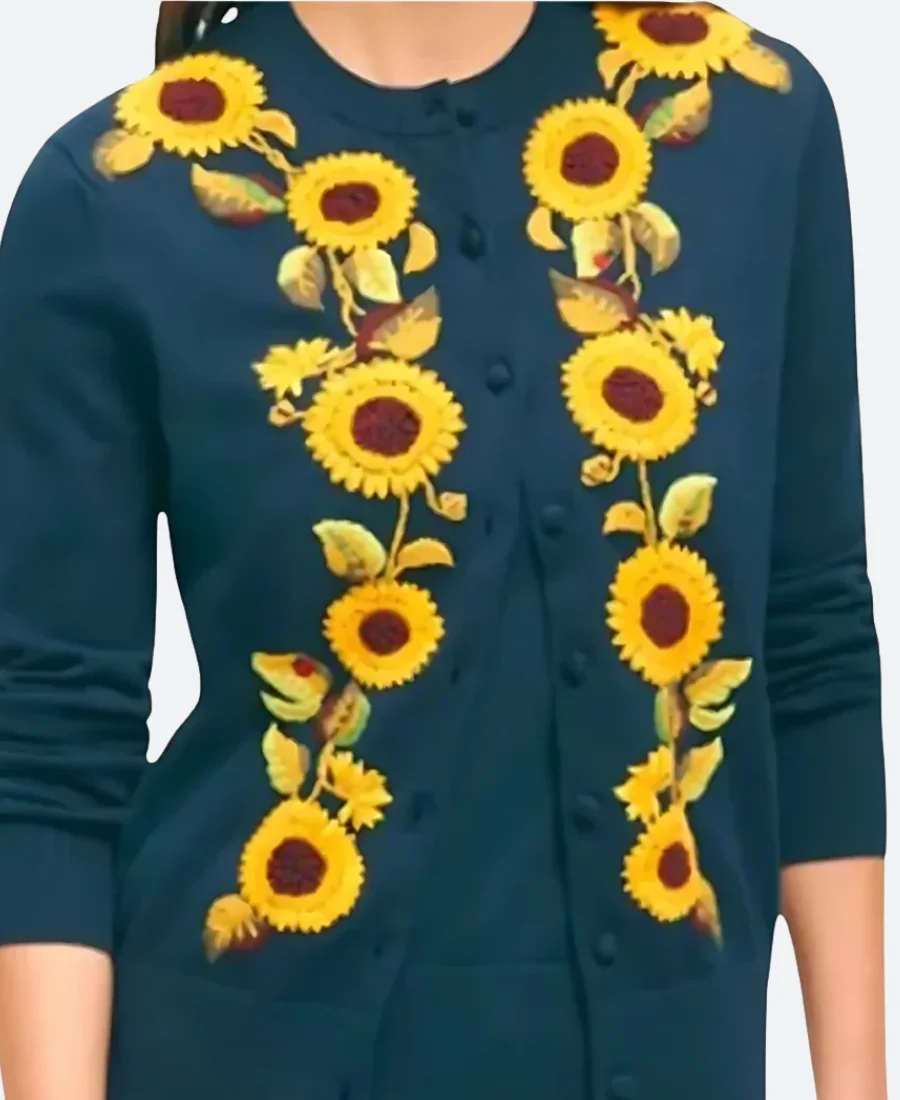 Grosse Pointe Garden Society Marilyn Sunflower Sweatshirt Front Image